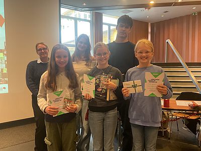 Lesewettbewerb der Klassen sechs