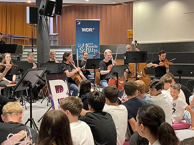 „Musik-Battle“ mit dem WDR für die Jgst. 8 und 9