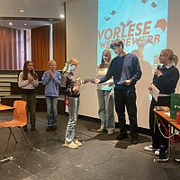 Lesewettbewerb der Klassen sechs