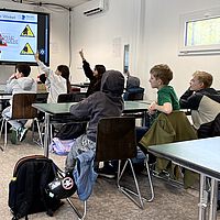 Verkehrserziehung mit der Polizei